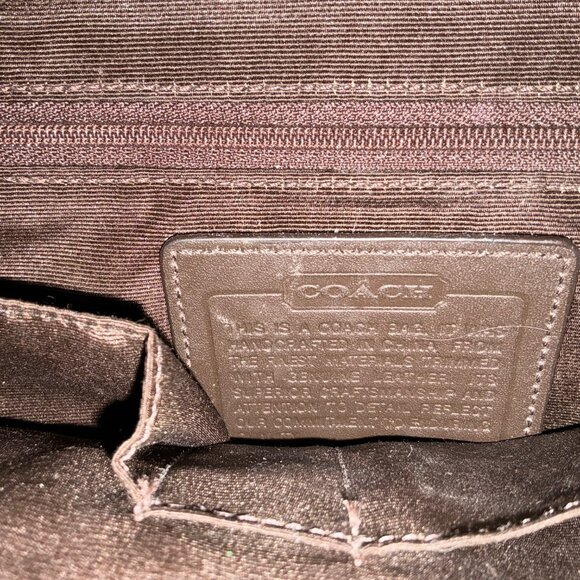 Coach Brown and Tan Tote Bag - Picture 4 of 7